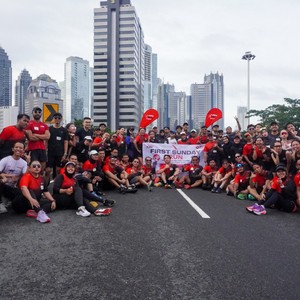 Race photo from FIRST SUNDAY RUN