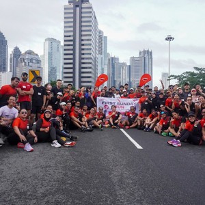 Race photo from FIRST SUNDAY RUN