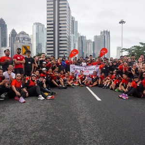 Race photo from FIRST SUNDAY RUN