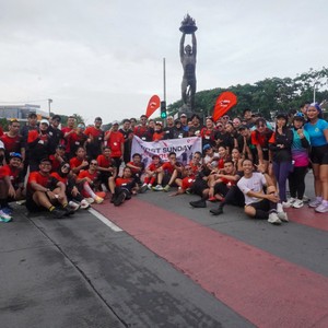 Race photo from FIRST SUNDAY RUN