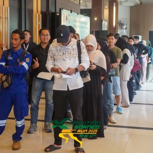 Race photo from ARUTMIN BORNEO RUN 2025