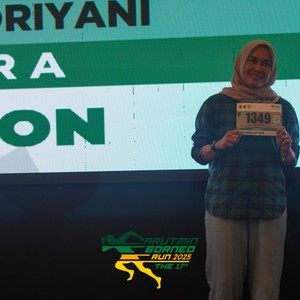 Race photo from ARUTMIN BORNEO RUN 2025