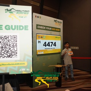 Race photo from ARUTMIN BORNEO RUN 2025
