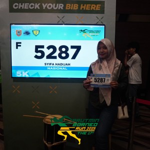 Race photo from ARUTMIN BORNEO RUN 2025
