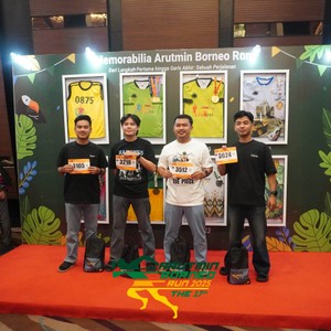 Race photo from ARUTMIN BORNEO RUN 2025