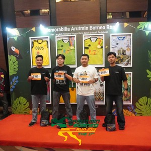 Race photo from ARUTMIN BORNEO RUN 2025
