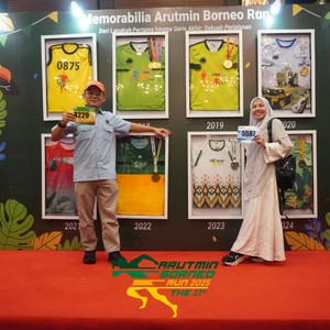 Race photo from ARUTMIN BORNEO RUN 2025
