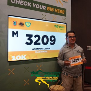 Race photo from ARUTMIN BORNEO RUN 2025