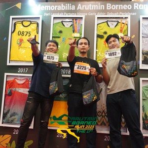 Race photo from ARUTMIN BORNEO RUN 2025