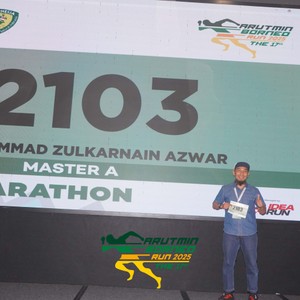 Race photo from ARUTMIN BORNEO RUN 2025
