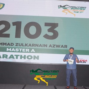 Race photo from ARUTMIN BORNEO RUN 2025