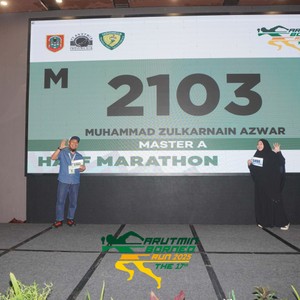 Race photo from ARUTMIN BORNEO RUN 2025