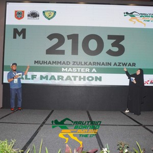 Race photo from ARUTMIN BORNEO RUN 2025