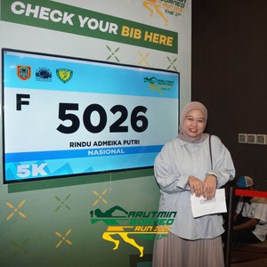Race photo from ARUTMIN BORNEO RUN 2025