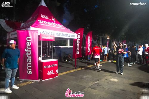 Race photo from Smartfren Run 2025 Vibes
