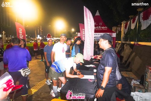 Race photo from Smartfren Run 2025 Vibes