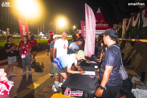 Race photo from Smartfren Run 2025 Vibes
