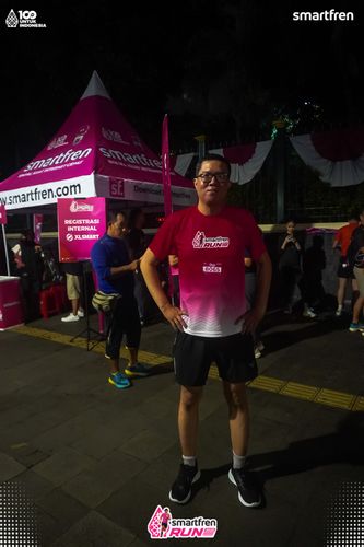 Race photo from Smartfren Run 2025 Vibes