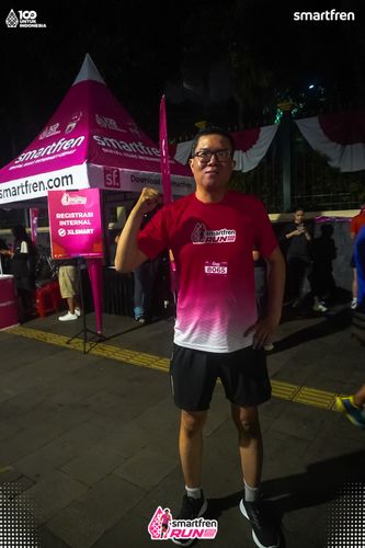 Race photo from Smartfren Run 2025 Vibes