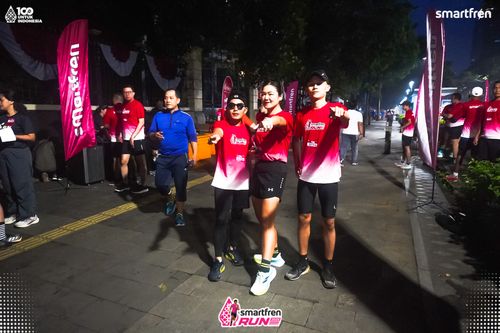 Race photo from Smartfren Run 2025 Vibes