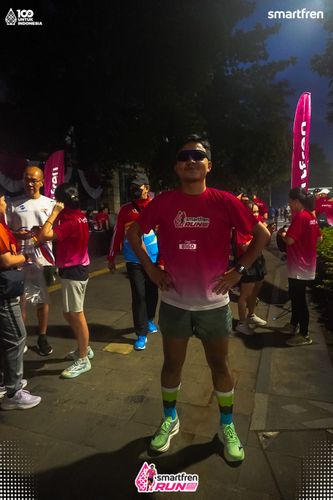 Race photo from Smartfren Run 2025 Vibes