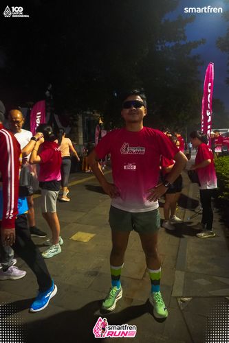 Race photo from Smartfren Run 2025 Vibes