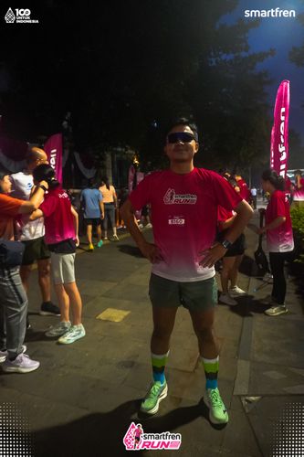 Race photo from Smartfren Run 2025 Vibes