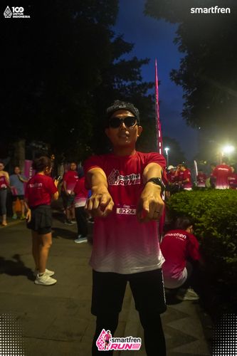 Race photo from Smartfren Run 2025 Vibes