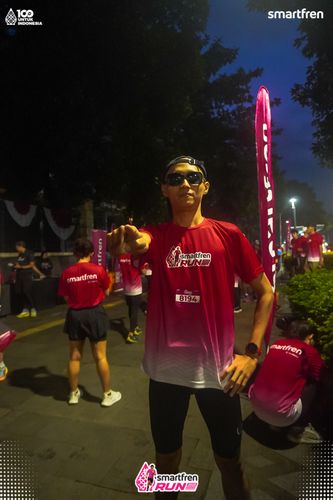 Race photo from Smartfren Run 2025 Vibes