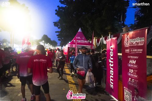Race photo from Smartfren Run 2025 Vibes