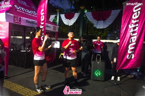 Race photo from Smartfren Run 2025 Vibes