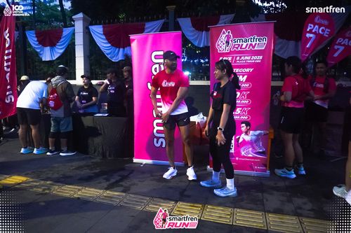 Race photo from Smartfren Run 2025 Vibes