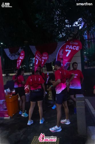 Race photo from Smartfren Run 2025 Vibes