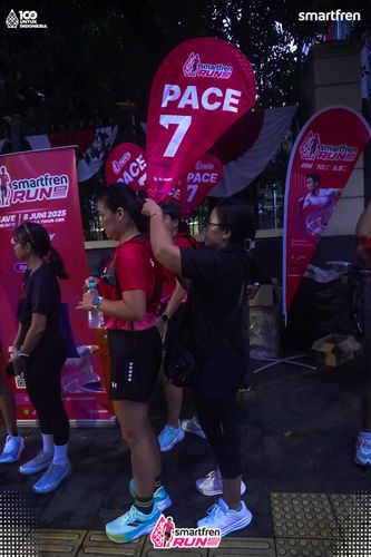 Race photo from Smartfren Run 2025 Vibes