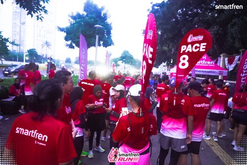 Race photo from Smartfren Run 2025 Vibes
