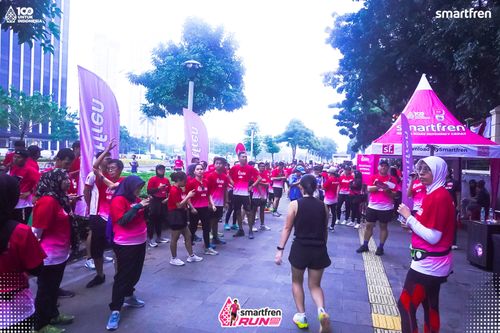 Race photo from Smartfren Run 2025 Vibes