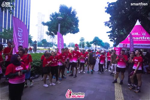 Race photo from Smartfren Run 2025 Vibes