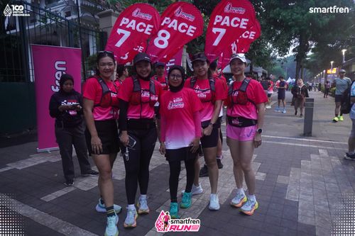 Race photo from Smartfren Run 2025 Vibes