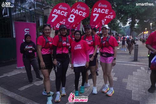 Race photo from Smartfren Run 2025 Vibes