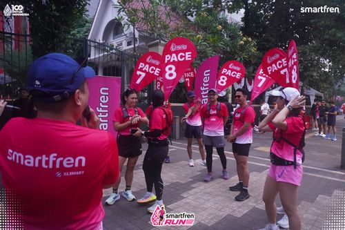 Race photo from Smartfren Run 2025 Vibes