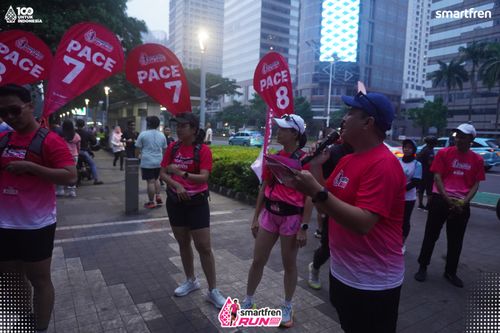 Race photo from Smartfren Run 2025 Vibes