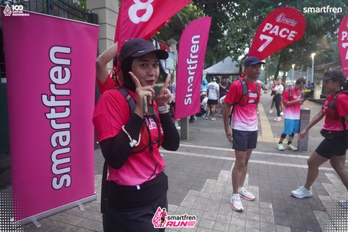 Race photo from Smartfren Run 2025 Vibes
