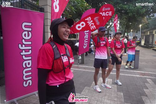 Race photo from Smartfren Run 2025 Vibes