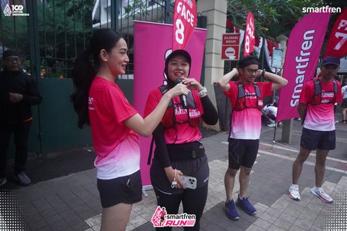 Race photo from Smartfren Run 2025 Vibes