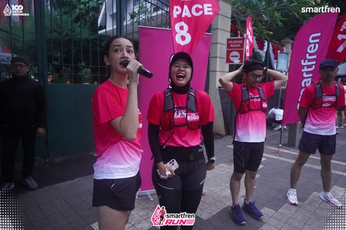 Race photo from Smartfren Run 2025 Vibes