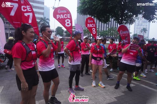 Race photo from Smartfren Run 2025 Vibes