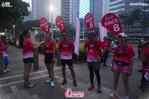 Race photo from Smartfren Run 2025 Vibes
