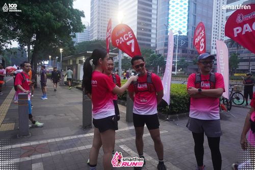 Race photo from Smartfren Run 2025 Vibes