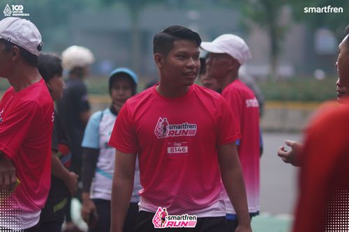 Race photo from Smartfren Run 2025 Vibes