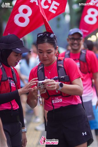 Race photo from Smartfren Run 2025 Vibes